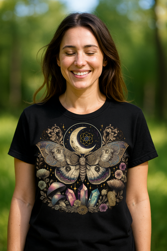 Butterfly and Crystals Tee