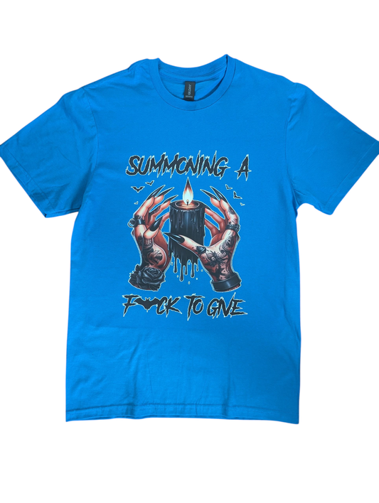 Summoning a F**k to Give Short Sleeve Tee